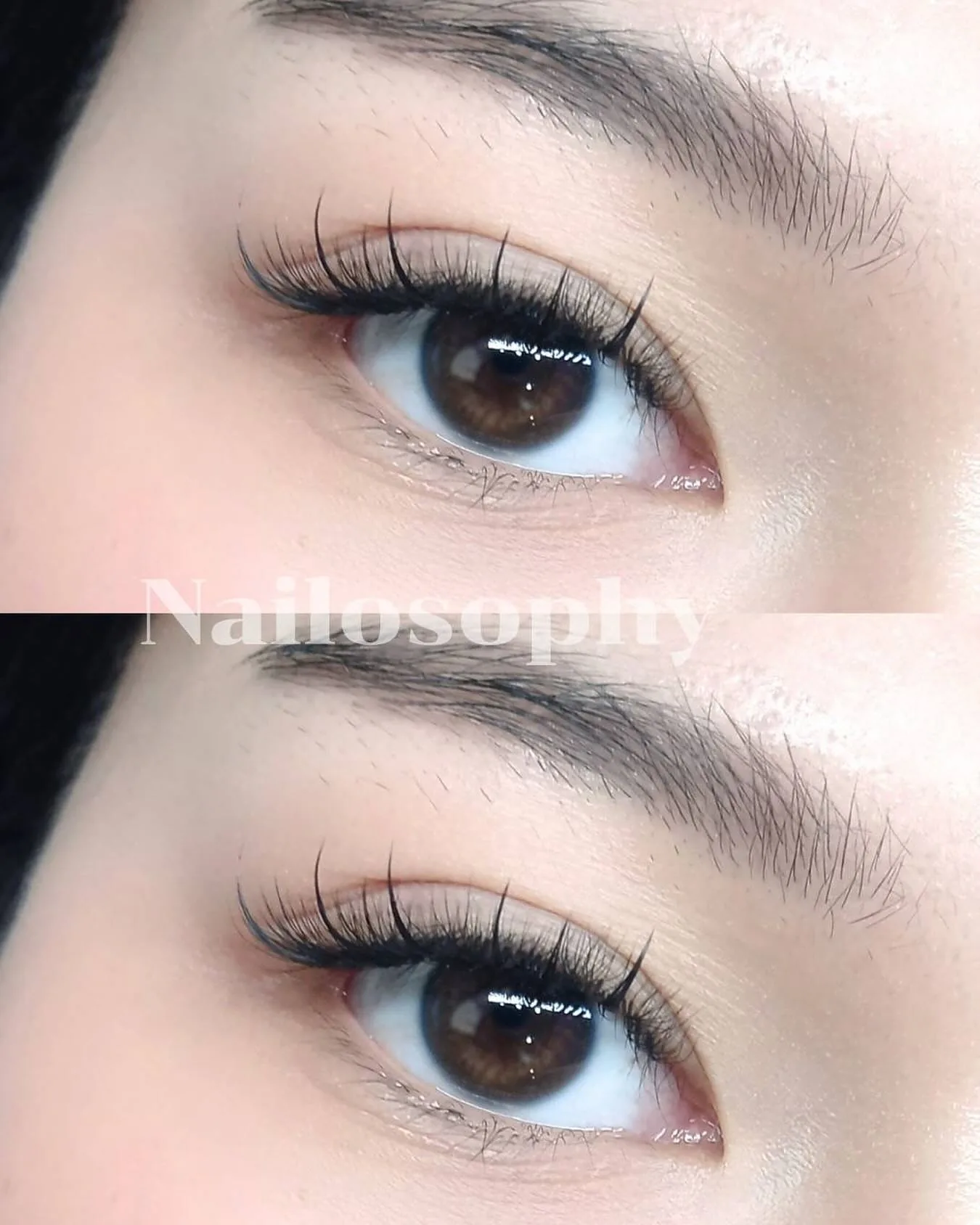 ผลงานขนตา โดย Nailosophy สีลม — Wispy