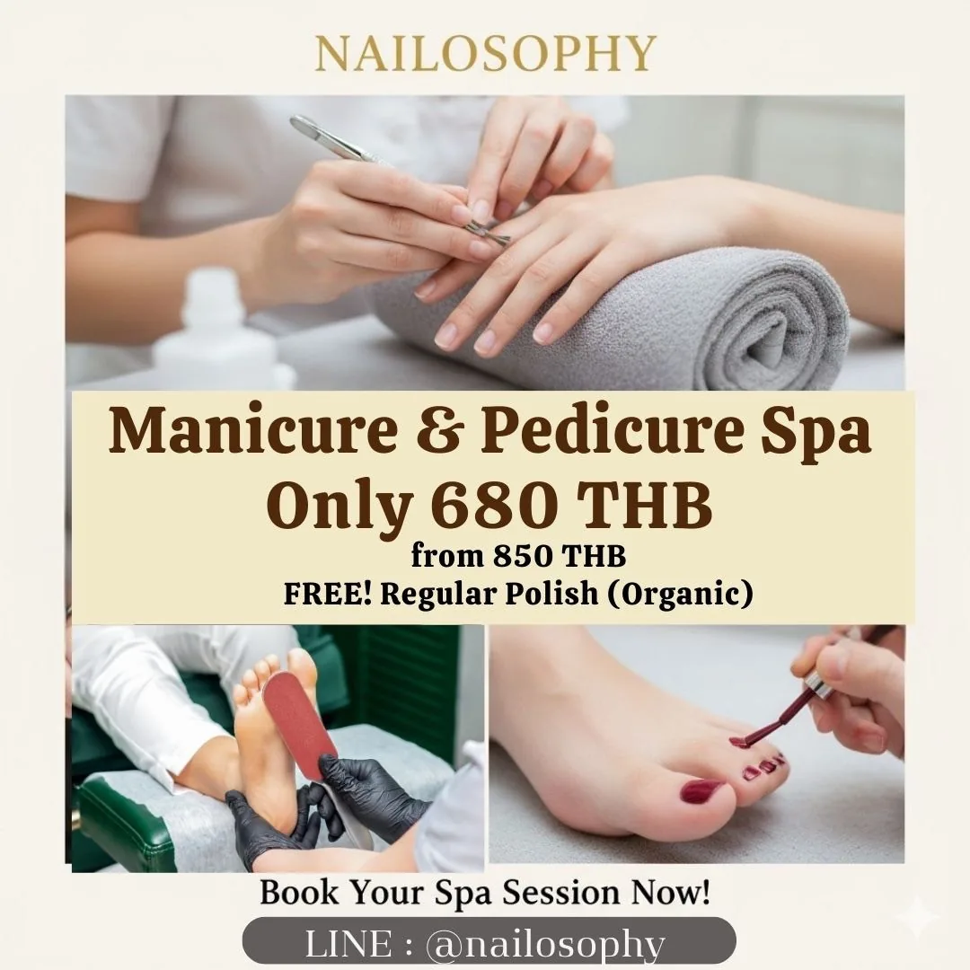 สปาทำเล็บมือเท้า ที่ Nailosophy สีลม — Hand Spa